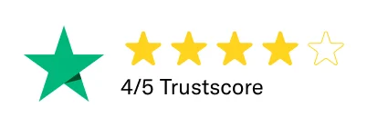 Trustpilot 4/5 Trustscore
