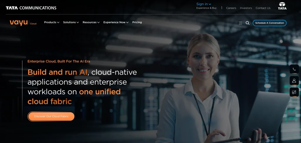 Tata Communications Vayu Cloud