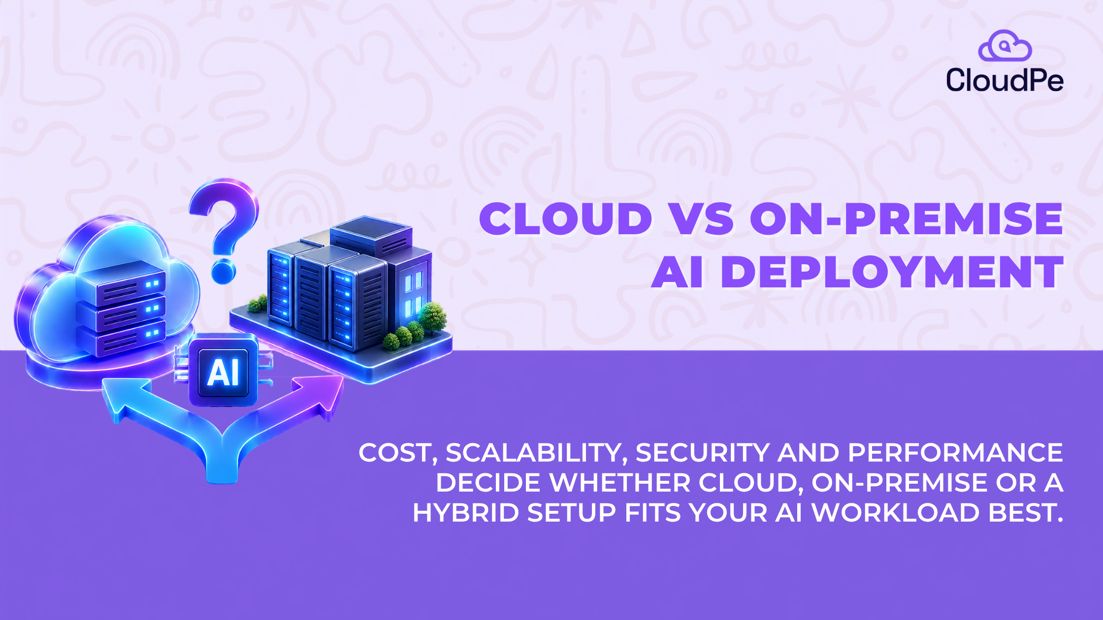 Cloud vs on-premise: where should you actually deploy your AI models?
