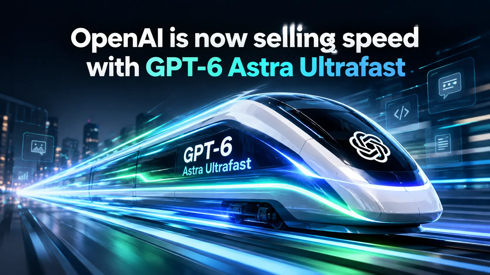 OpenAI is now selling speed with GPT-6 Astra Ultrafast