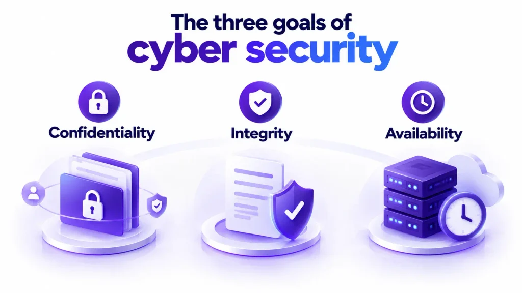 Goals of cyber security