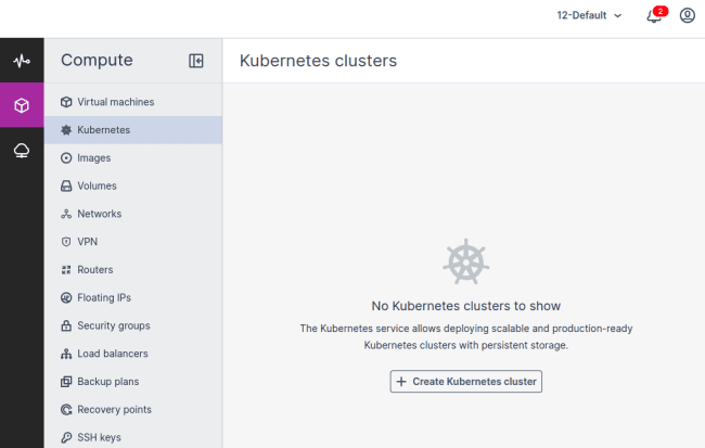 Managing Kubernetes clusters | CloudPe Knowledge Base