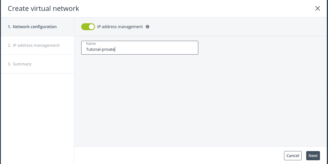 CloudPe Virtual Private Network Creation | CloudPe Knowledge Base