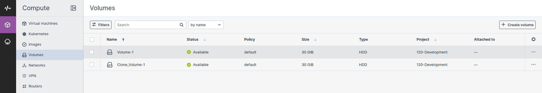 How to Clone Volumes in CloudPe | CloudPe Knowledge Base