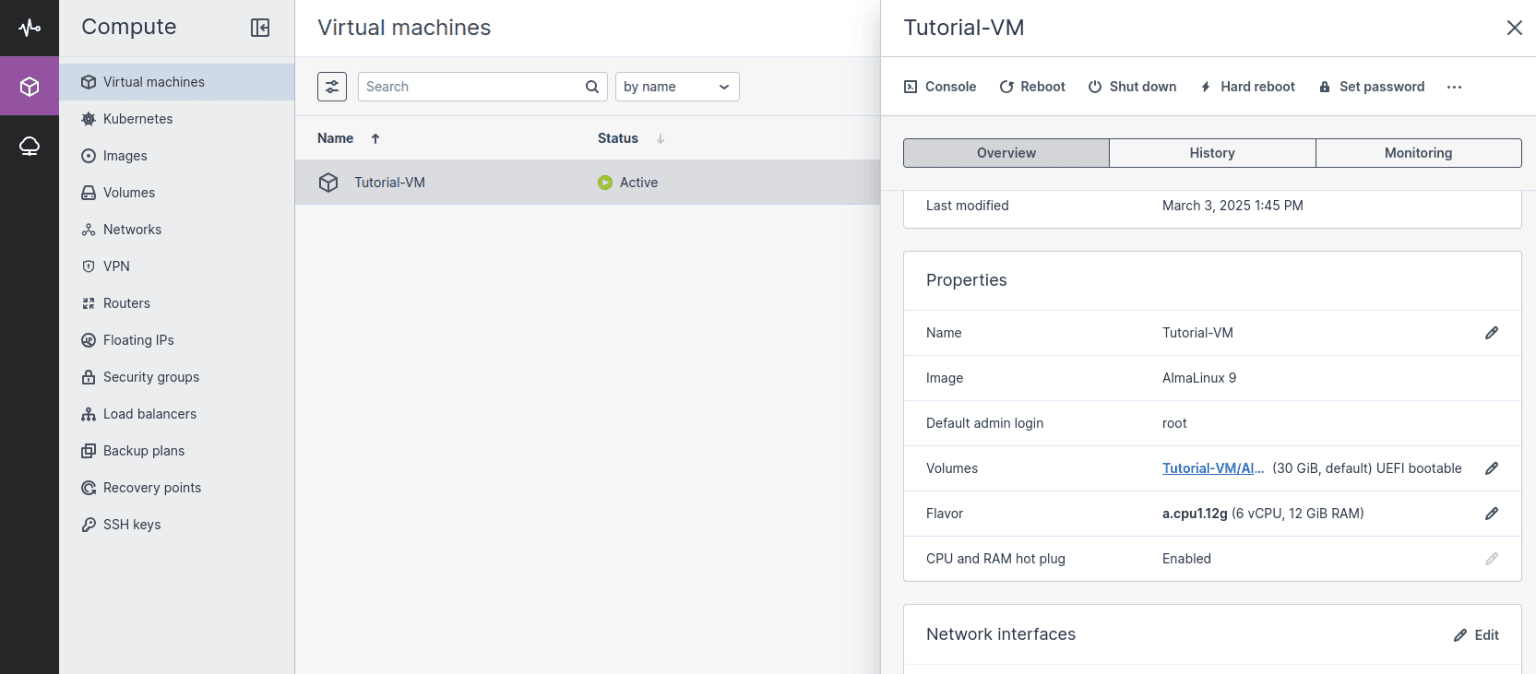 How to create Virtual Machines from Advance Panel | CloudPe Knowledge Base
