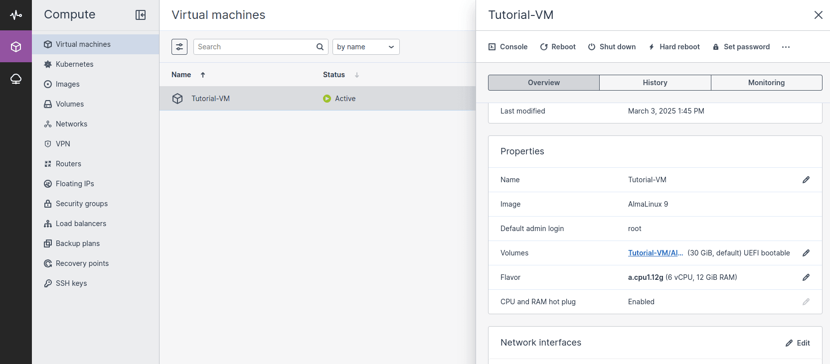 How to create Virtual Machines from Advance Panel | CloudPe Knowledge Base