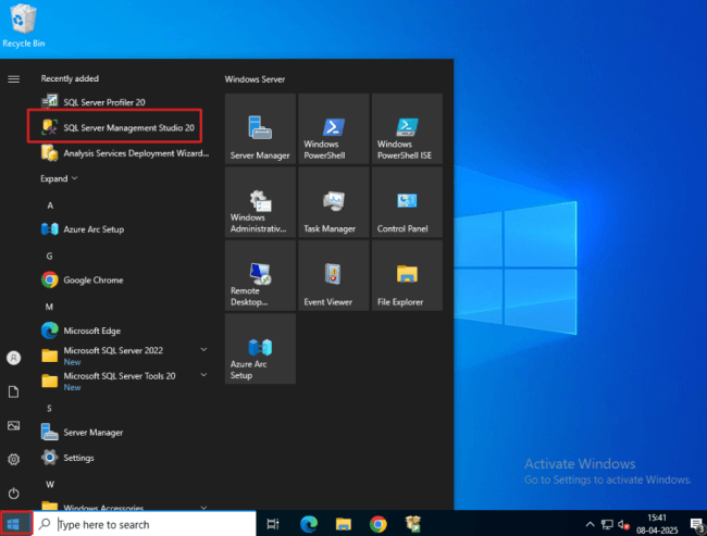 How to Install and Set Up Microsoft SQL on Windows 2022 | CloudPe ...