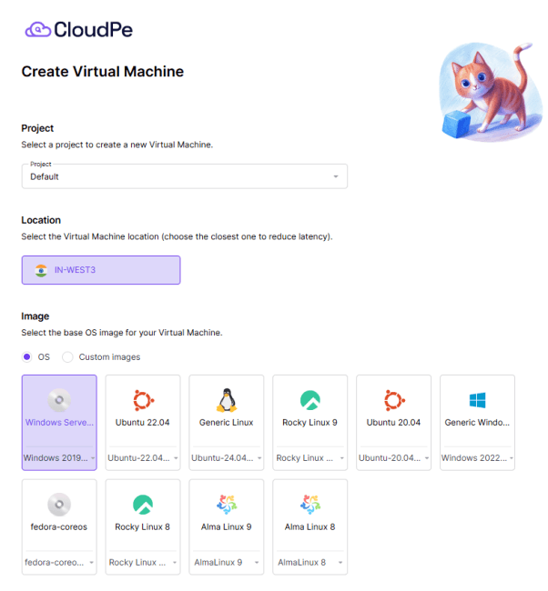 Virtual Machines – Reliable Compute Power with CloudPE